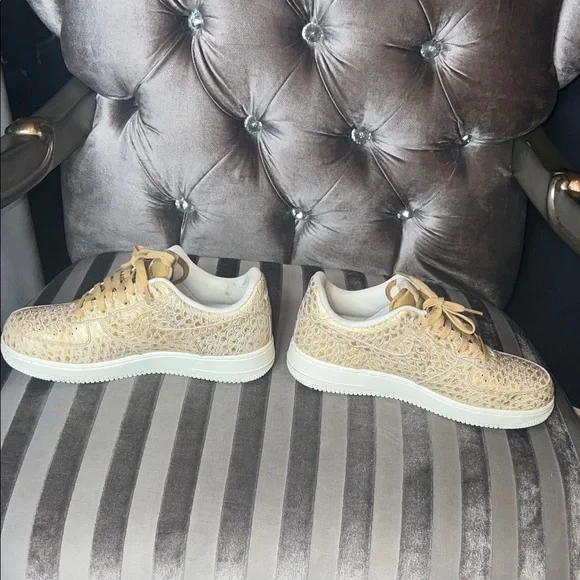 👑 ICONIC GRAIL: Nike Air Force 1 Low 'Gold Croc' • Rare Collector’s Edition 👑